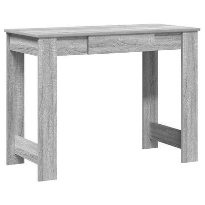 Scrivania Grigio Sonoma 100x45x75 cm in Legno Multistrato - homemem39
