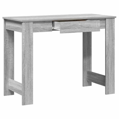 Scrivania Grigio Sonoma 100x45x75 cm in Legno Multistrato - homemem39