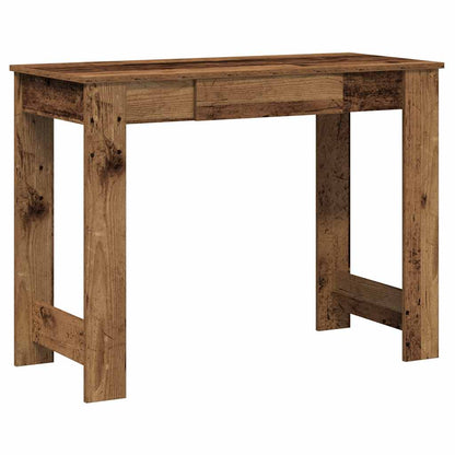 Scrivania Legno Vecchio 100x45x75 cm in Legno Multistrato | homemem39