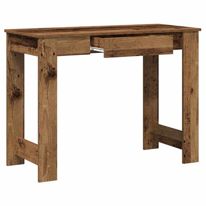 Scrivania Legno Vecchio 100x45x75 cm in Legno Multistrato | homemem39