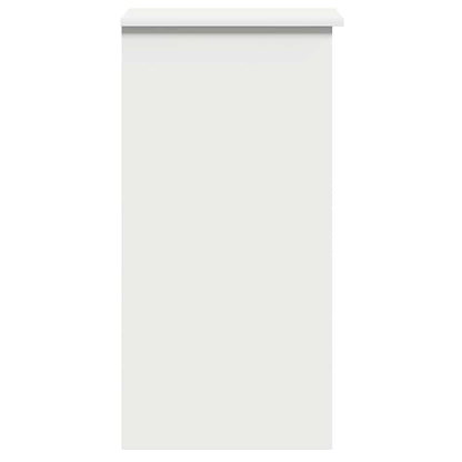 Scrivania con Mensole Bianca 84x40x78 cm in Legno Multistrato | homemem39