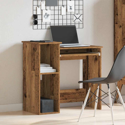 Scrivania Mensole Legno Vecchio 84x40x78 cm Legno Multistrato | homemem39