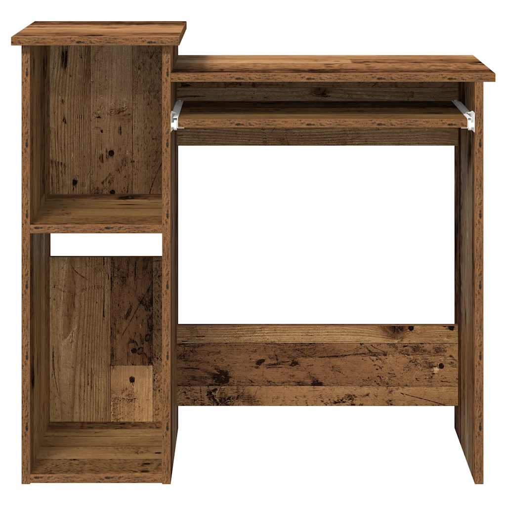 Scrivania Mensole Legno Vecchio 84x40x78 cm Legno Multistrato | homemem39