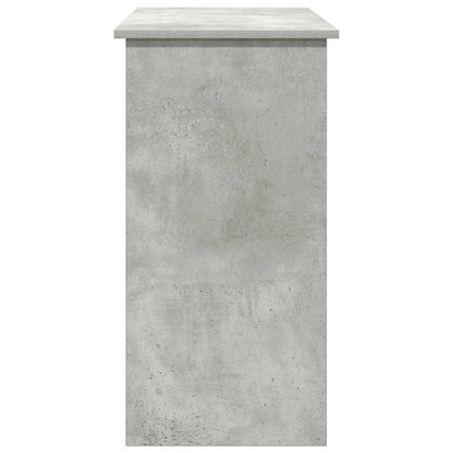 Scrivania Grigio Cemento 80x40x75 cm in Legno Multistrato - homemem39
