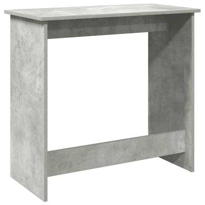 Scrivania Grigio Cemento 80x40x75 cm in Legno Multistrato | homemem39