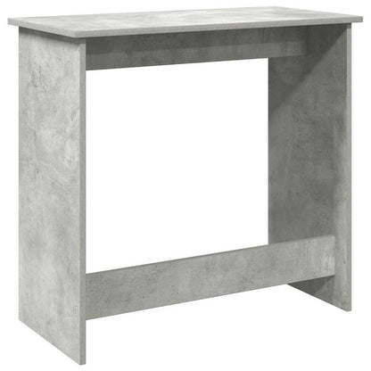Scrivania Grigio Cemento 80x40x75 cm in Legno Multistrato - homemem39