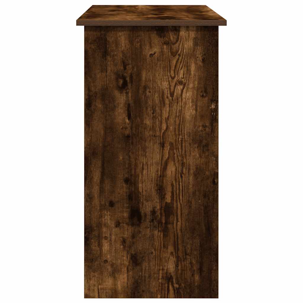 Scrivania Rovere Fumo 80x40x75 cm in Legno Multistrato | homemem39
