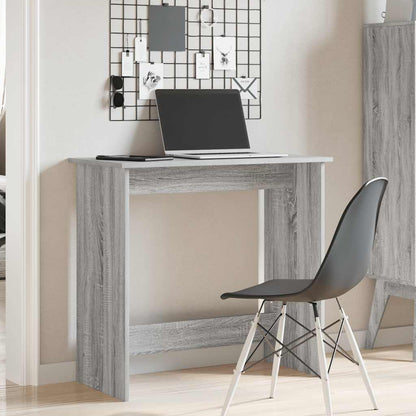 Scrivania Grigio Sonoma 80x40x75 cm in Legno Multistrato | homemem39