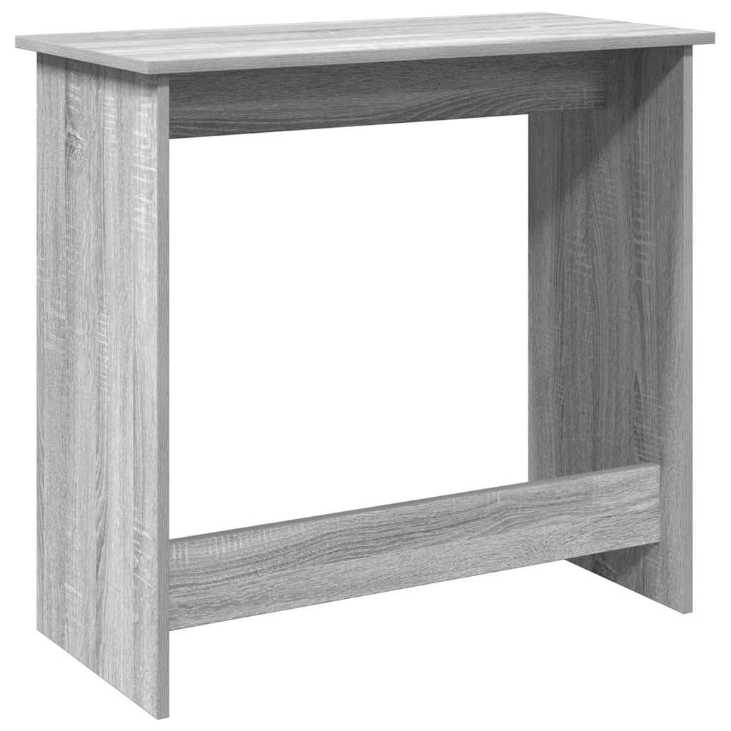 Scrivania Grigio Sonoma 80x40x75 cm in Legno Multistrato - homemem39