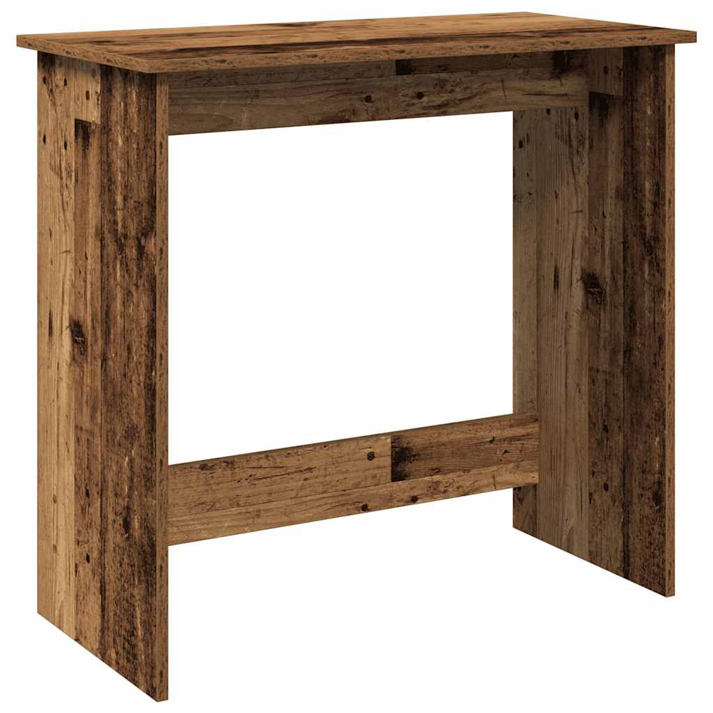 Scrivania Legno Antico 80x40x75 cm in Truciolato - homemem39