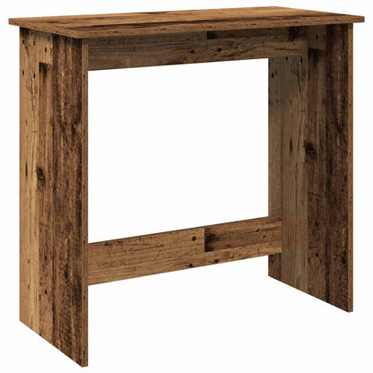 Scrivania Legno Antico 80x40x75 cm in Truciolato - homemem39