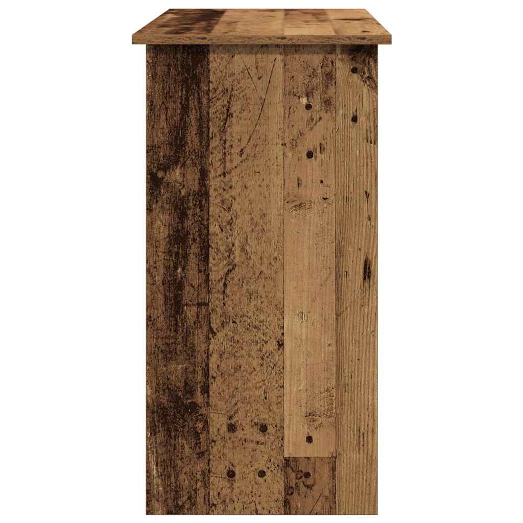 Scrivania Legno Antico 80x40x75 cm in Truciolato - homemem39