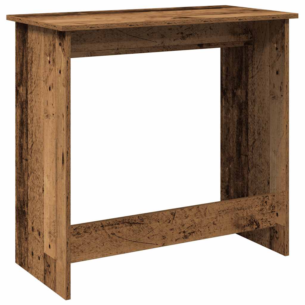 Scrivania Legno Antico 80x40x75 cm in Truciolato - homemem39