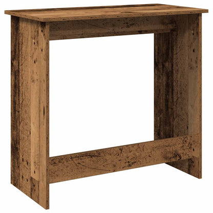 Scrivania Legno Antico 80x40x75 cm in Truciolato - homemem39