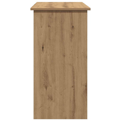 Scrivania Rovere Artigianale 80x40x75 cm in Legno Multistrato | homemem39