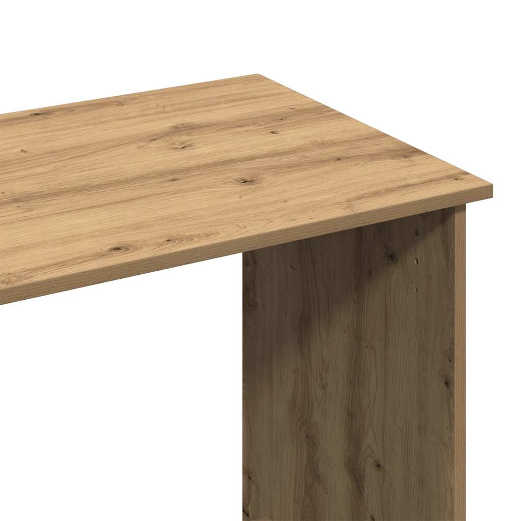 Scrivania Rovere Artigianale 80x40x75 cm in Legno Multistrato | homemem39