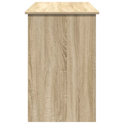 Scrivania Rovere Sonoma 102x50x75 cm in Legno Multistrato - homemem39