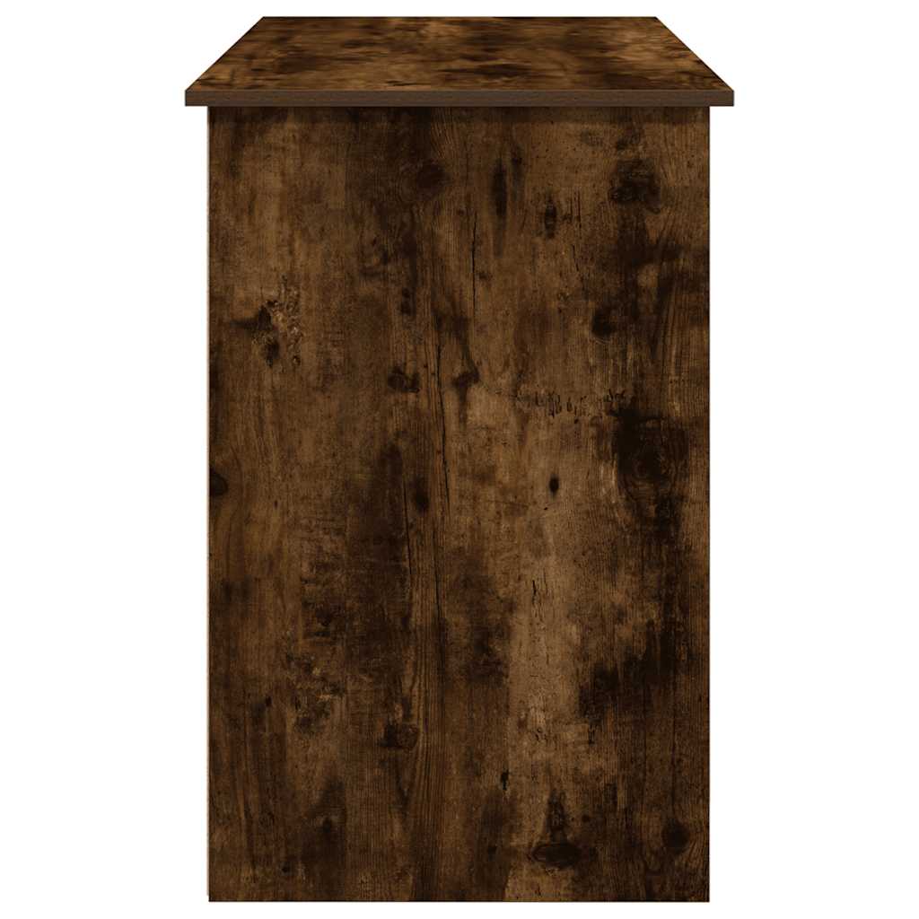 Scrivania Rovere Fumo 102x50x75 cm in Legno Multistrato - homemem39