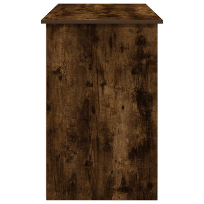 Scrivania Rovere Fumo 102x50x75 cm in Legno Multistrato - homemem39
