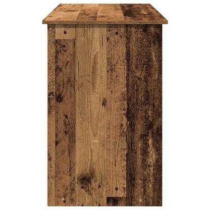 Scrivania Legno Antico 102x50x75 cm in Legno Multistrato - homemem39