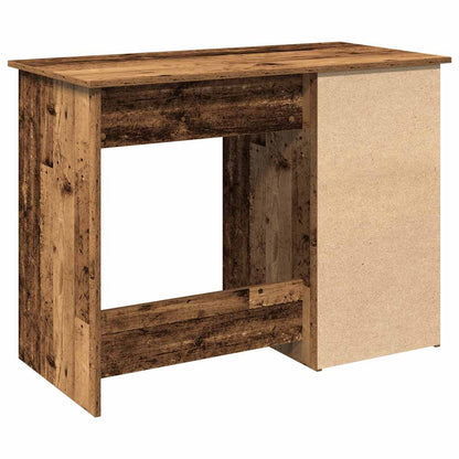 Scrivania Legno Antico 102x50x75 cm in Legno Multistrato - homemem39