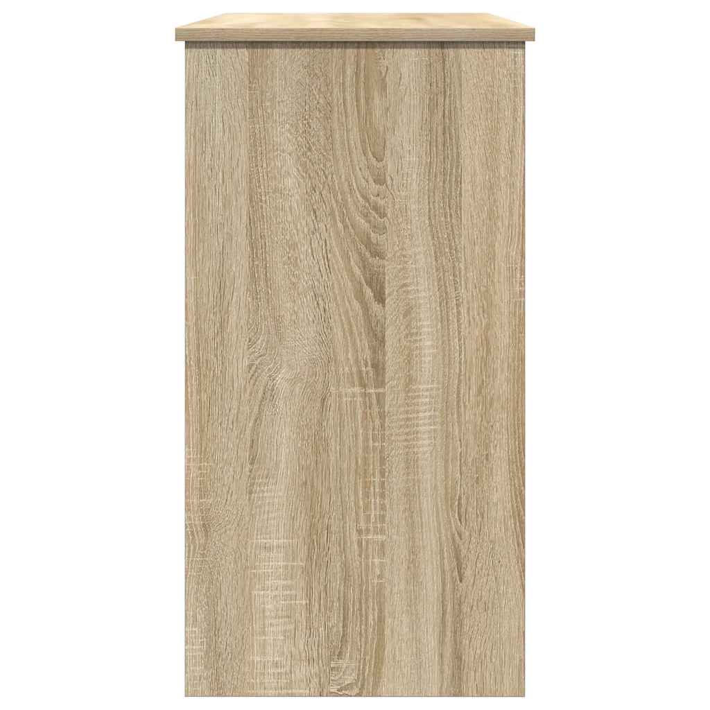 Scrivania Rovere Sonoma 80x40x75 cm in Legno Multistrato - homemem39