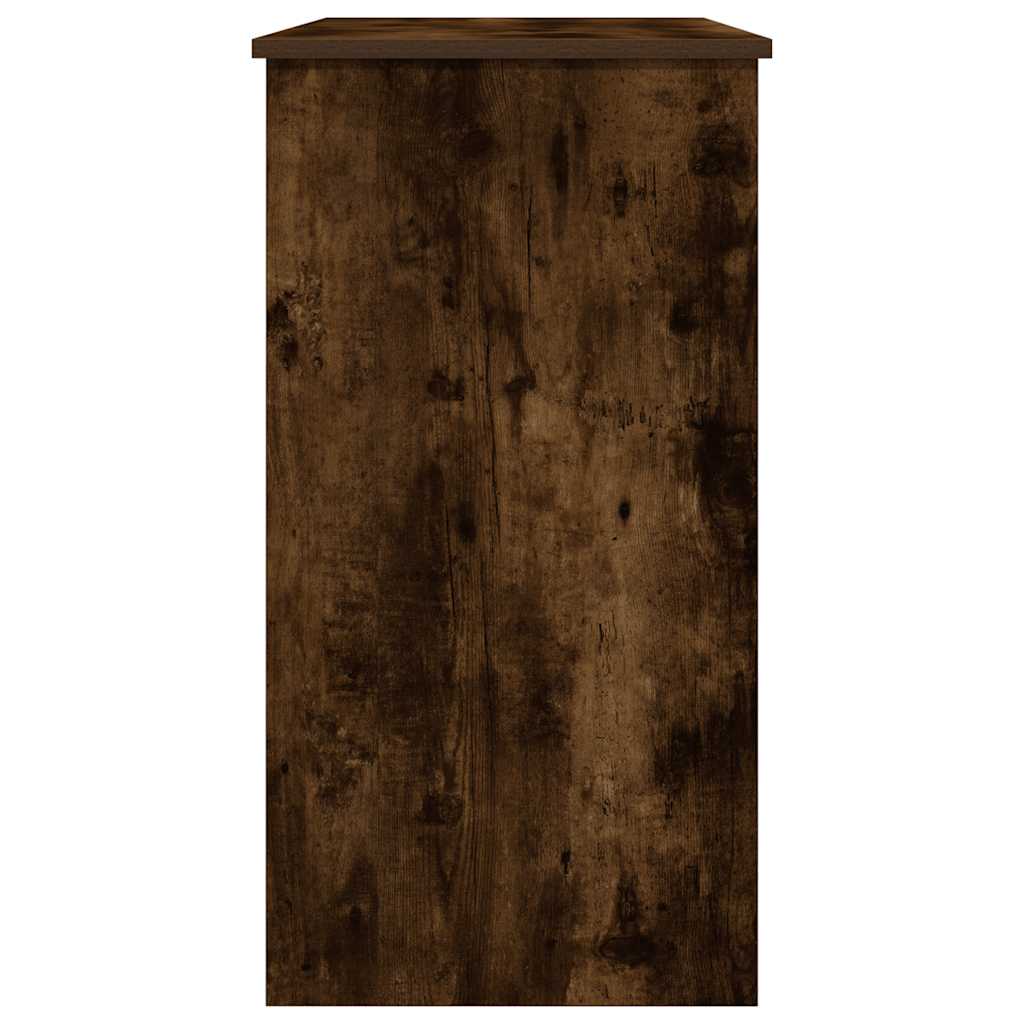 Scrivania Rovere Fumo 80x40x75 cm in Legno Multistrato - homemem39