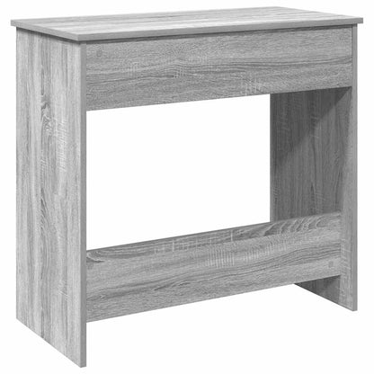 Scrivania Grigio Sonoma 80x40x75 cm in Legno Multistrato - homemem39