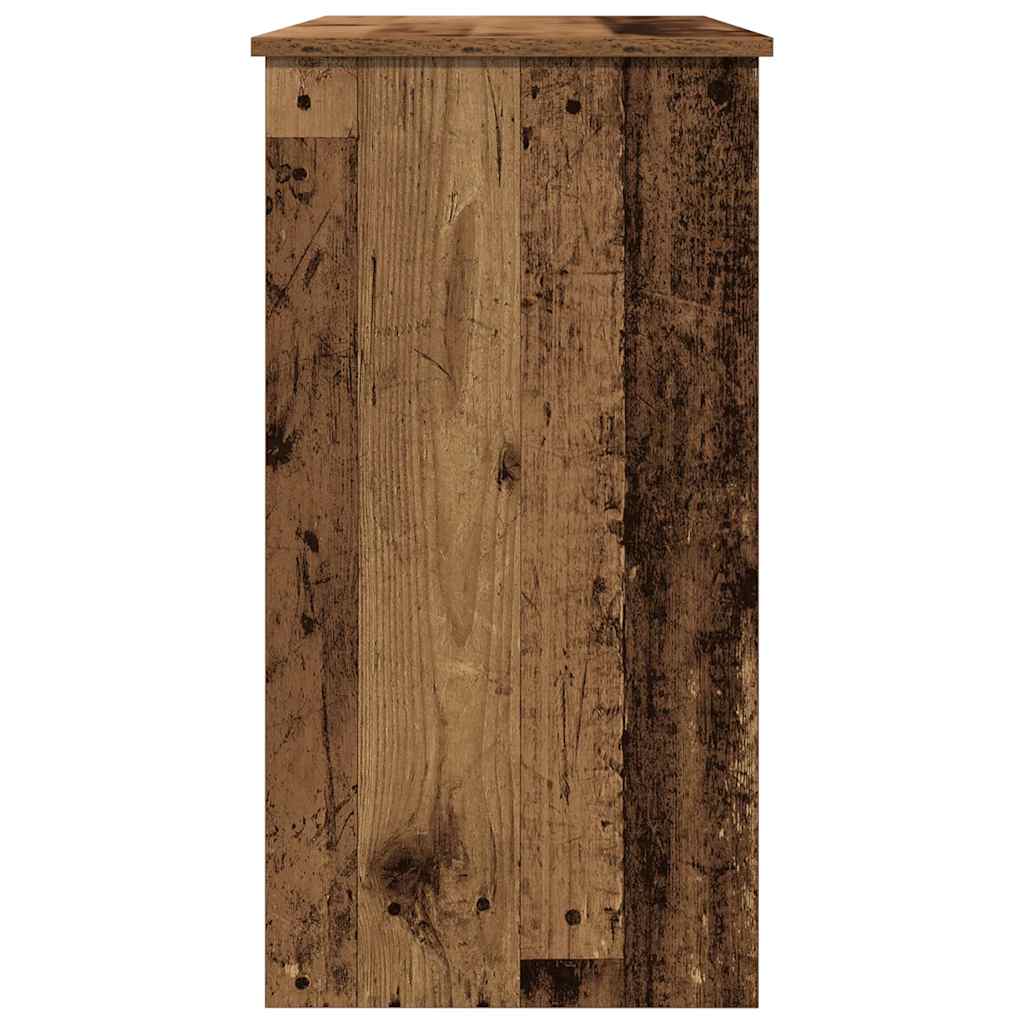 Scrivania Legno Antico 80x40x75 cm in Truciolato - homemem39