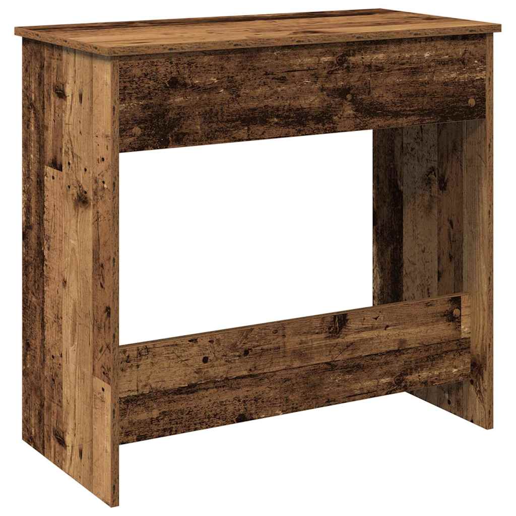Scrivania Legno Antico 80x40x75 cm in Truciolato - homemem39