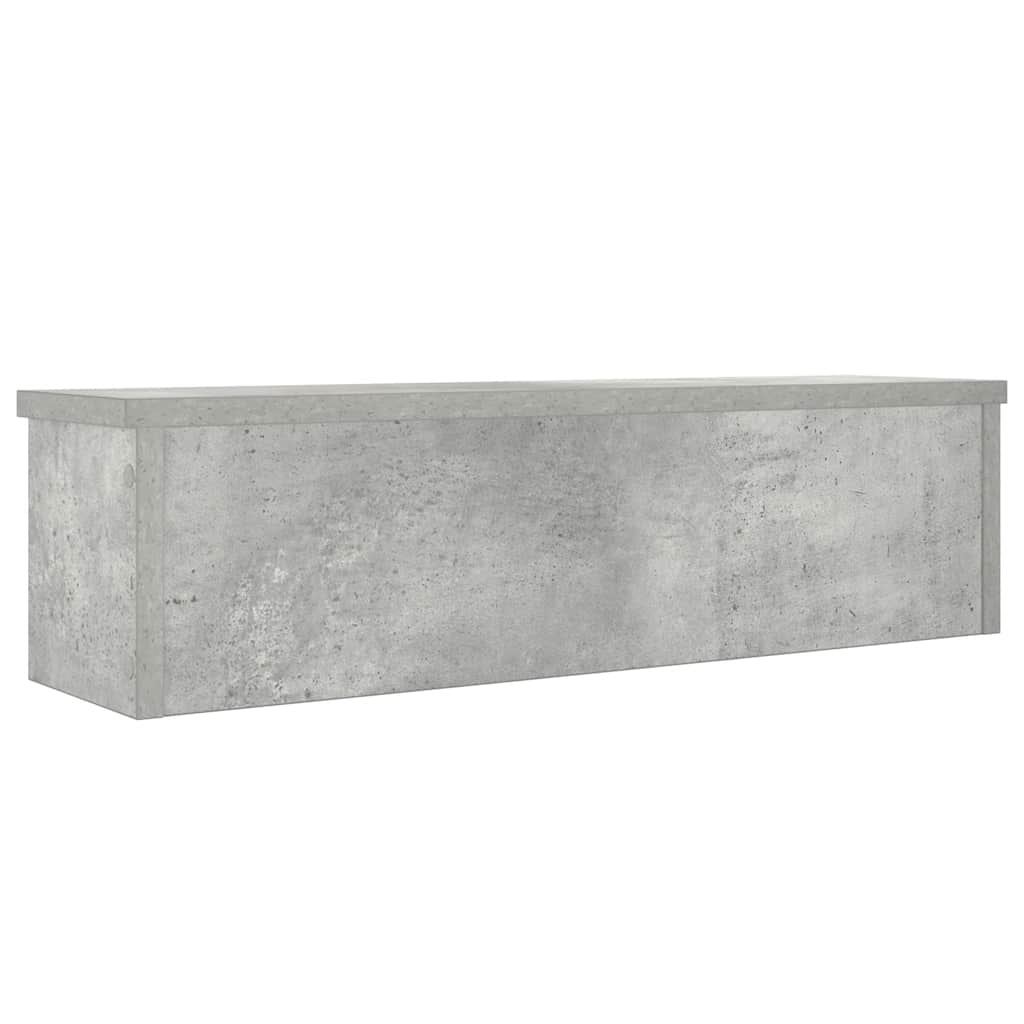 Scaffali da Cucina Impilabili 2 pz Grigio Cemento 50x15x16 cm - homemem39