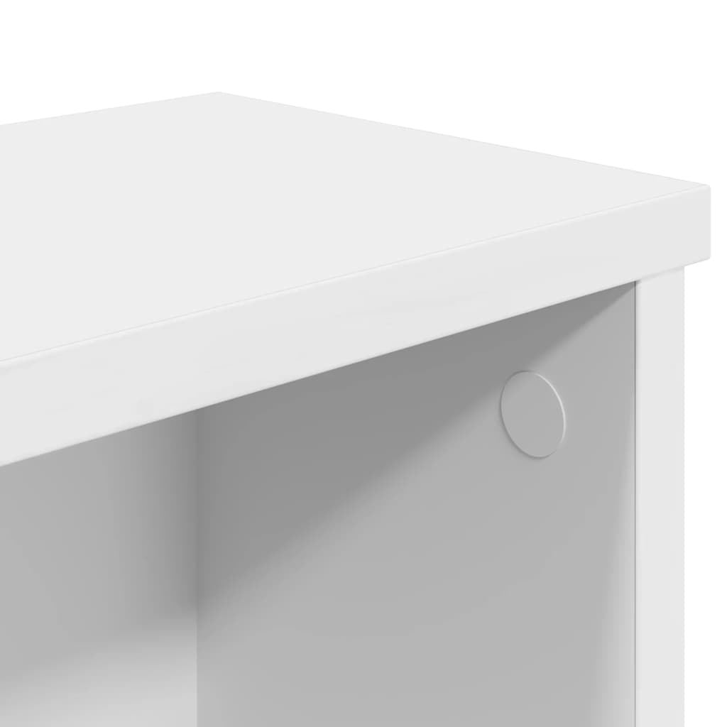 Scaffale da Cucina Impilabile Bianco 60x15x16 cm in Truciolato - homemem39