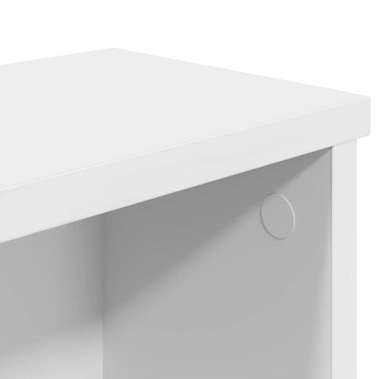 Scaffale da Cucina Impilabile Bianco 60x15x16 cm in Truciolato - homemem39