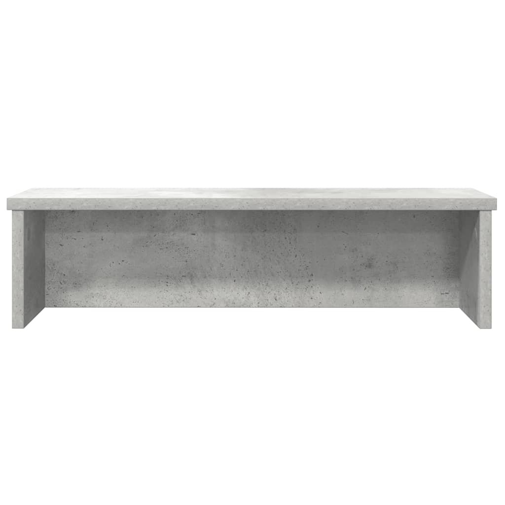 Scaffale da Cucina Impilabile Grigio Cemento 60x15x16 cm - homemem39