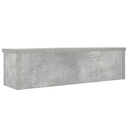 Scaffale da Cucina Impilabile Grigio Cemento 60x15x16 cm - homemem39