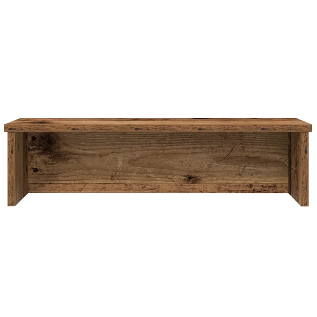 Scaffale da Cucina Impilabile Legno Vecchio 60x15x16 cm - homemem39
