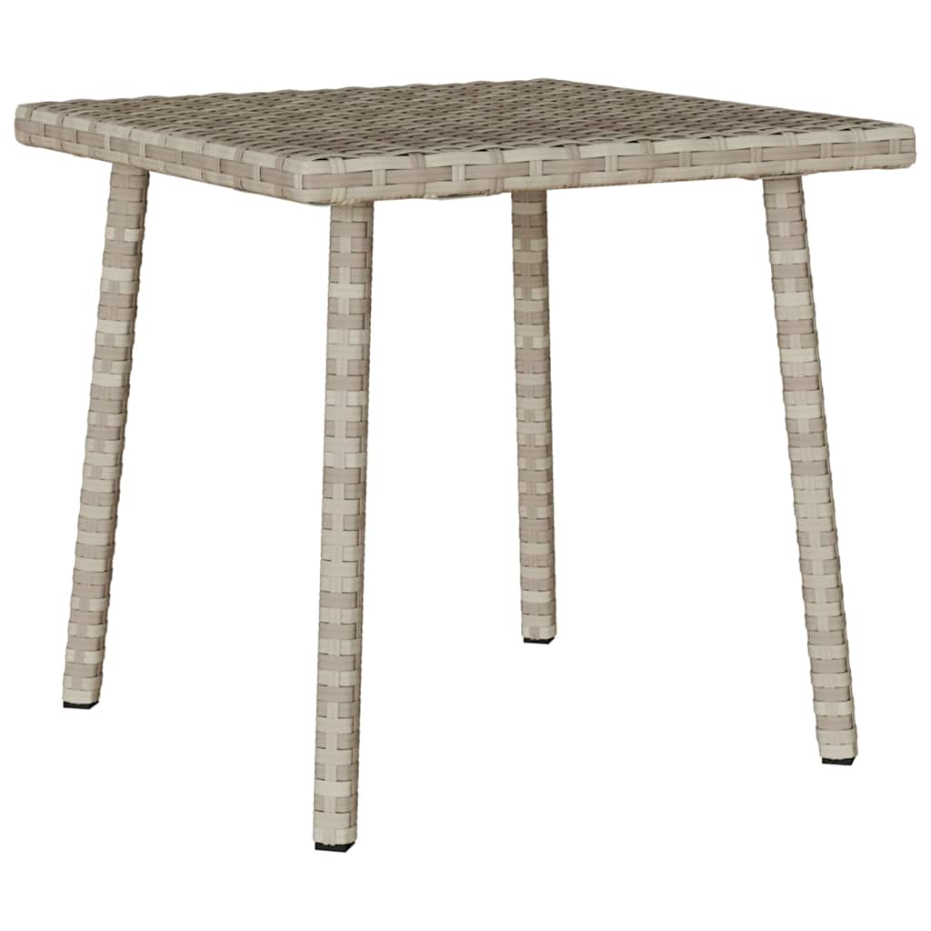 Tavolino da Giardino Rettangolare Grigio Chiaro 40x40x37 cm | homemem39
