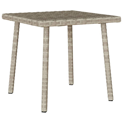 Tavolino da Giardino Rettangolare Grigio Chiaro 40x40x37 cm | homemem39