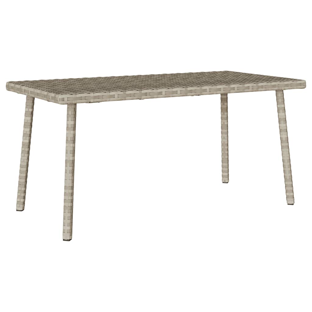 Tavolino da Giardino Rettangolare Grigio Chiaro 80x40x37 cm | homemem39