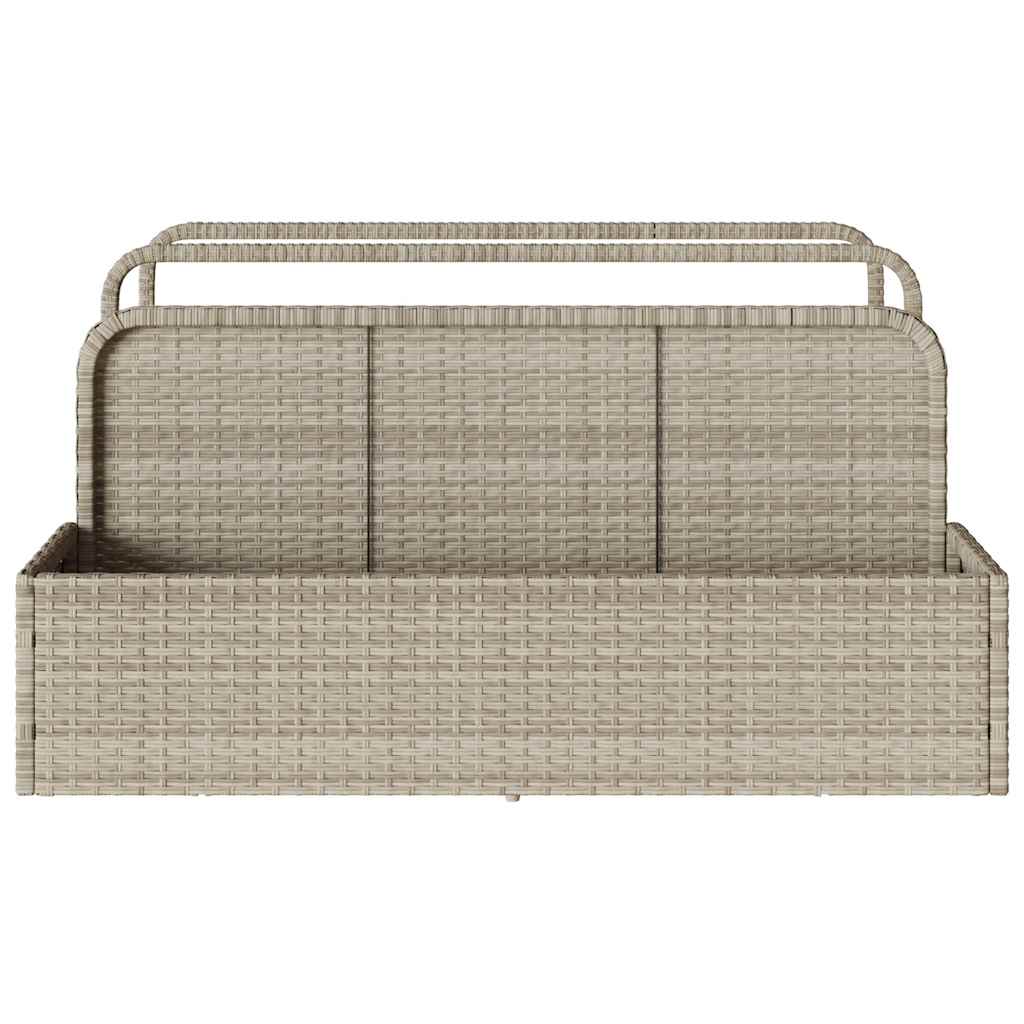 Galleggiante a Bordo Piscina Grigio Chiaro 110x100x57 cm - homemem39