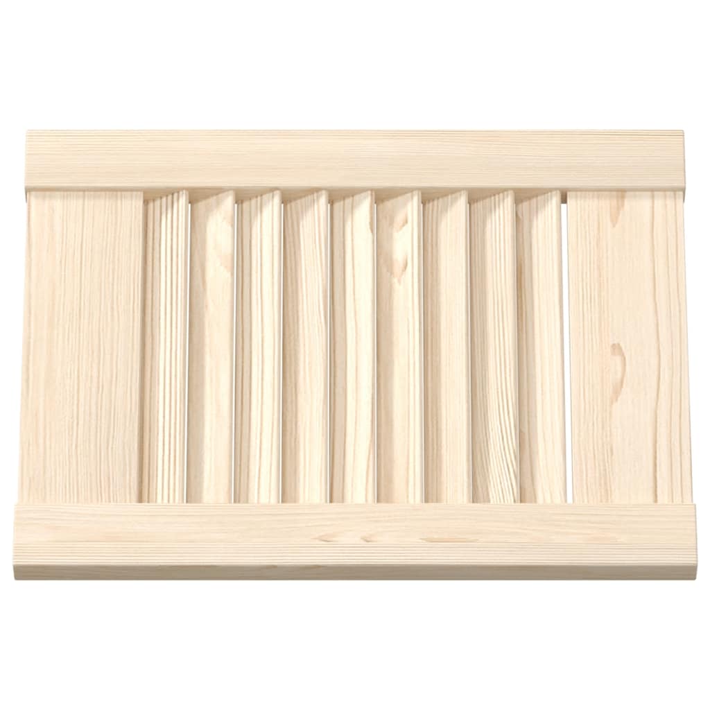 Anta con Design a Lamelle 39,5x29,5 cm in Legno di Pino | homemem39