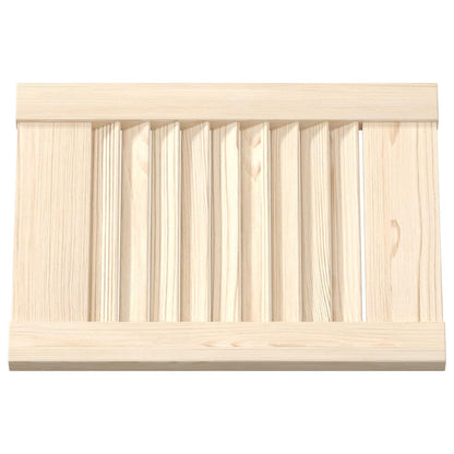 Anta con Design a Lamelle 39,5x29,5 cm in Legno di Pino | homemem39