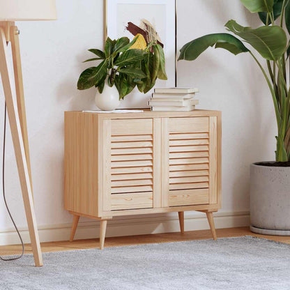 Ante con Design a Lamelle 2 pz 39,5x29,5 cm in Legno di Pino