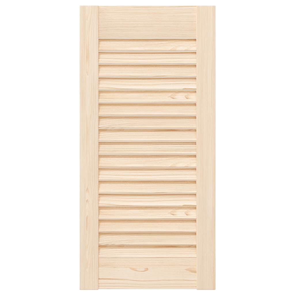 Ante con Design a Lamelle 2 pz 61,5x29,5 cm in Legno di Pino | homemem39