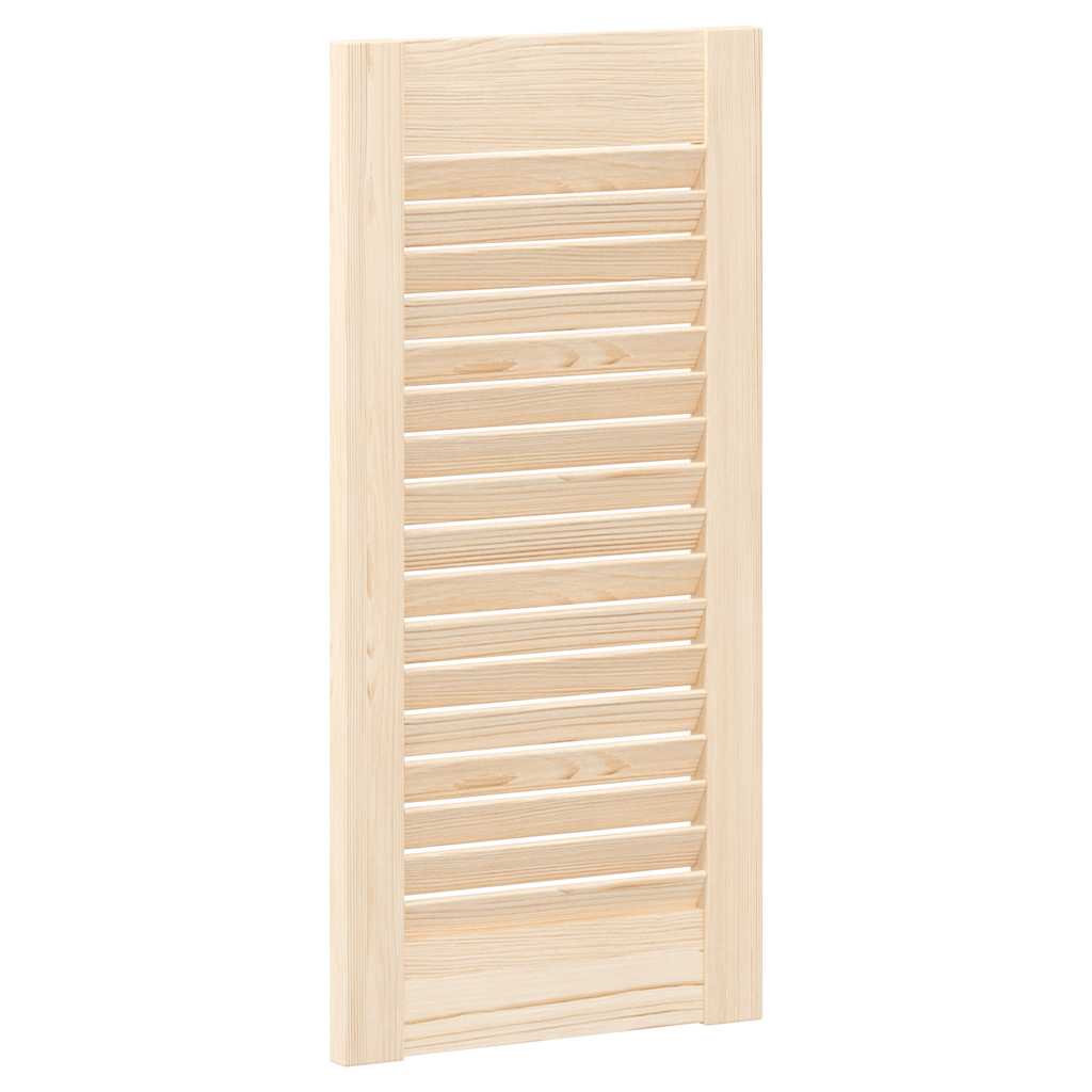 Ante con Design a Lamelle 2 pz 61,5x29,5 cm in Legno di Pino | homemem39