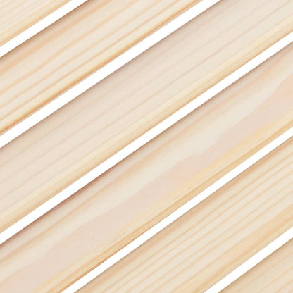 Anta con Design a Lamelle 69x29,5 cm in Legno di Pino