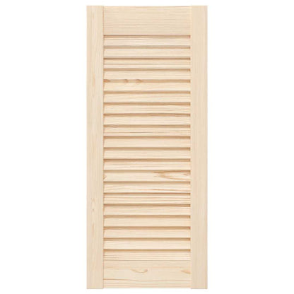 Ante con Design a Lamelle 2 pz 69x29,5 cm in Legno di Pino