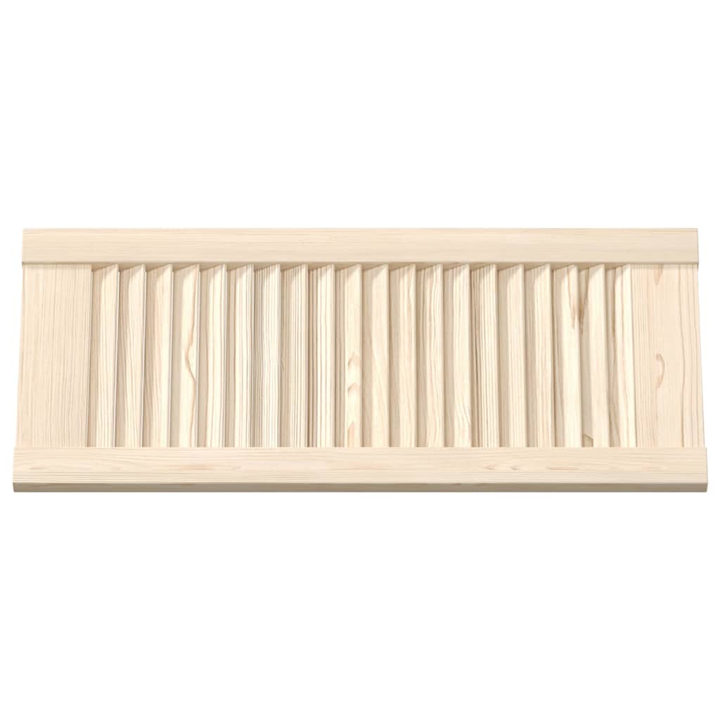 Ante con Design a Lamelle 4 pz 69x29,5 cm in Legno di Pino | homemem39