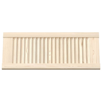 Ante con Design a Lamelle 4 pz 69x29,5 cm in Legno di Pino | homemem39
