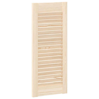Ante con Design a Lamelle 4 pz 69x29,5 cm in Legno di Pino | homemem39